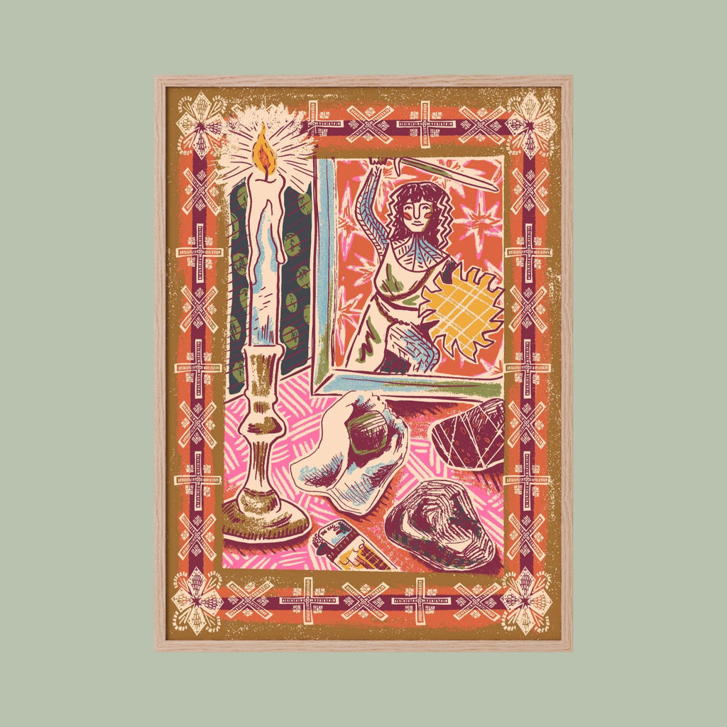 Kate Bush Shrine - Fine Art Print