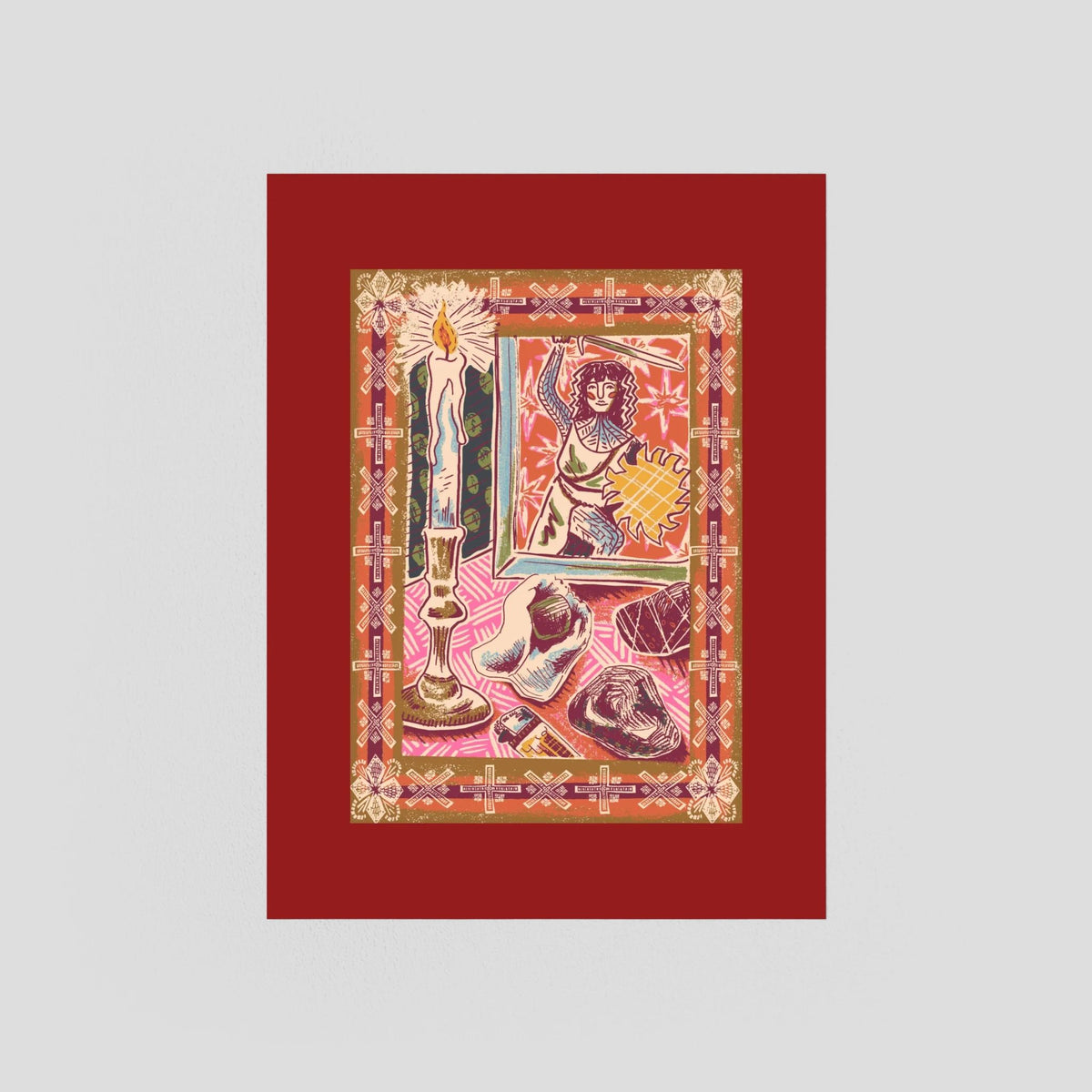 Kate Bush Shrine - Fine Art Print