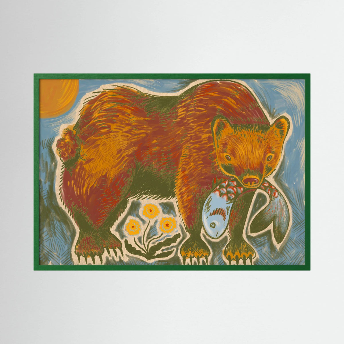 Hungry Bear - Fine Art Print