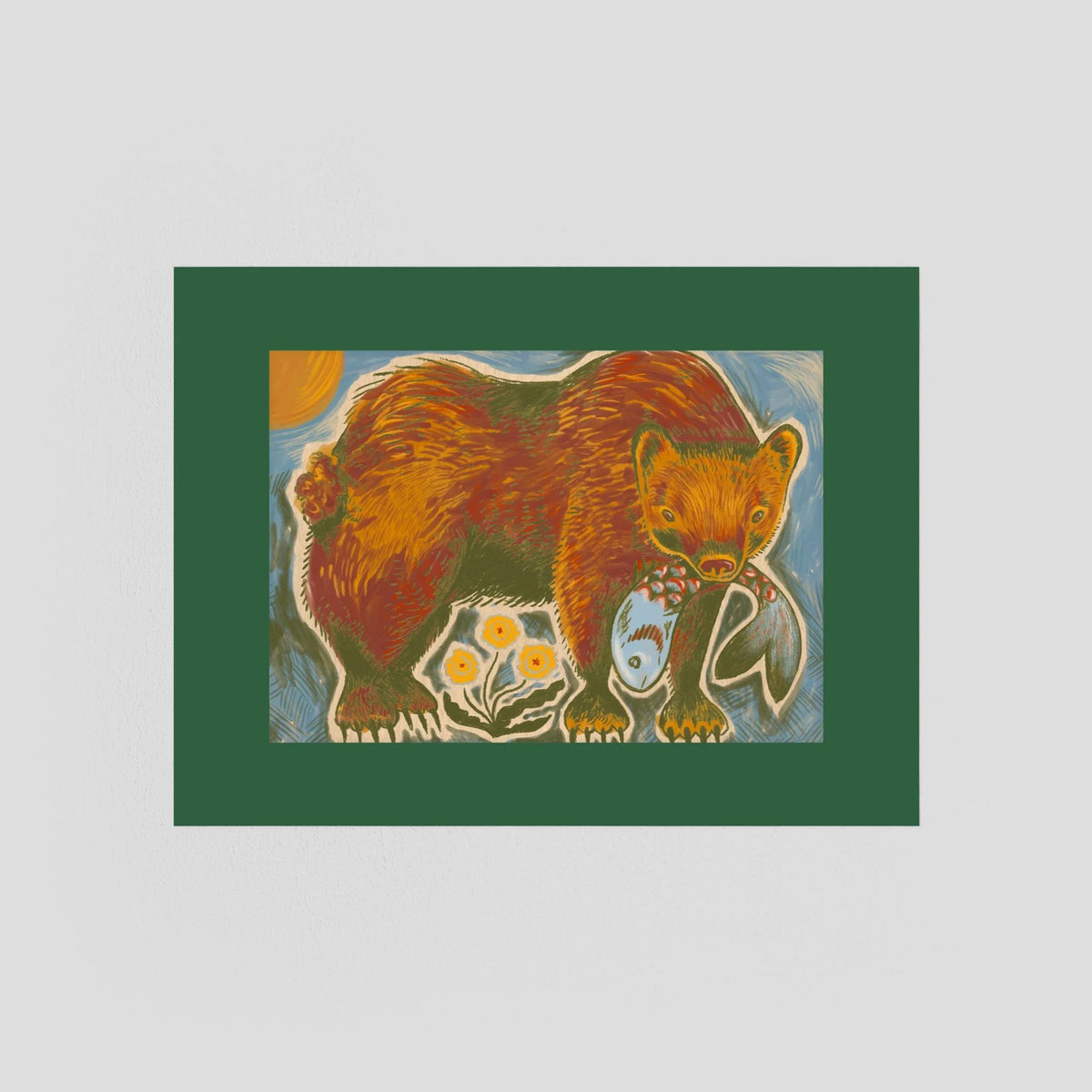 Hungry Bear - Fine Art Print