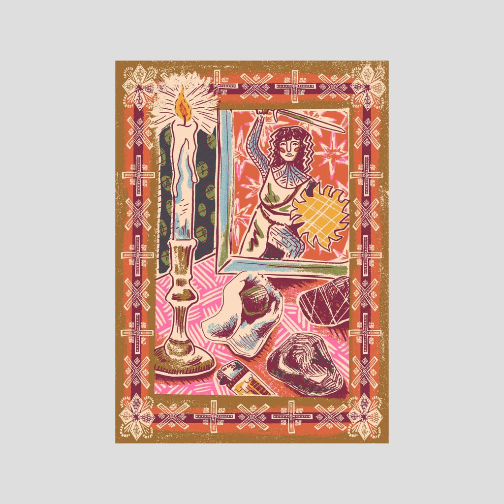 Kate Bush Shrine - Fine Art Print
